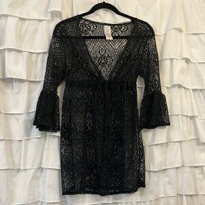 Time and Tru Crochet Coverup